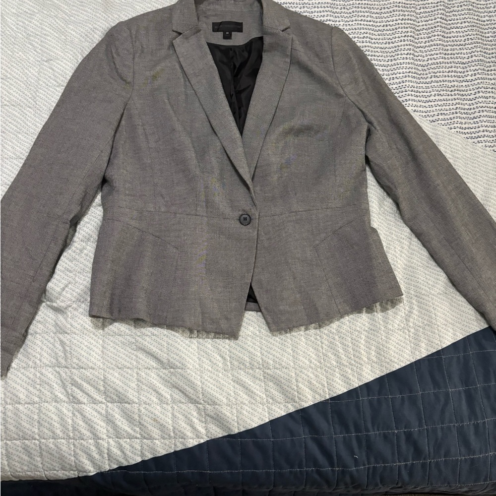 Worthington Women's Classic Gray Blazer